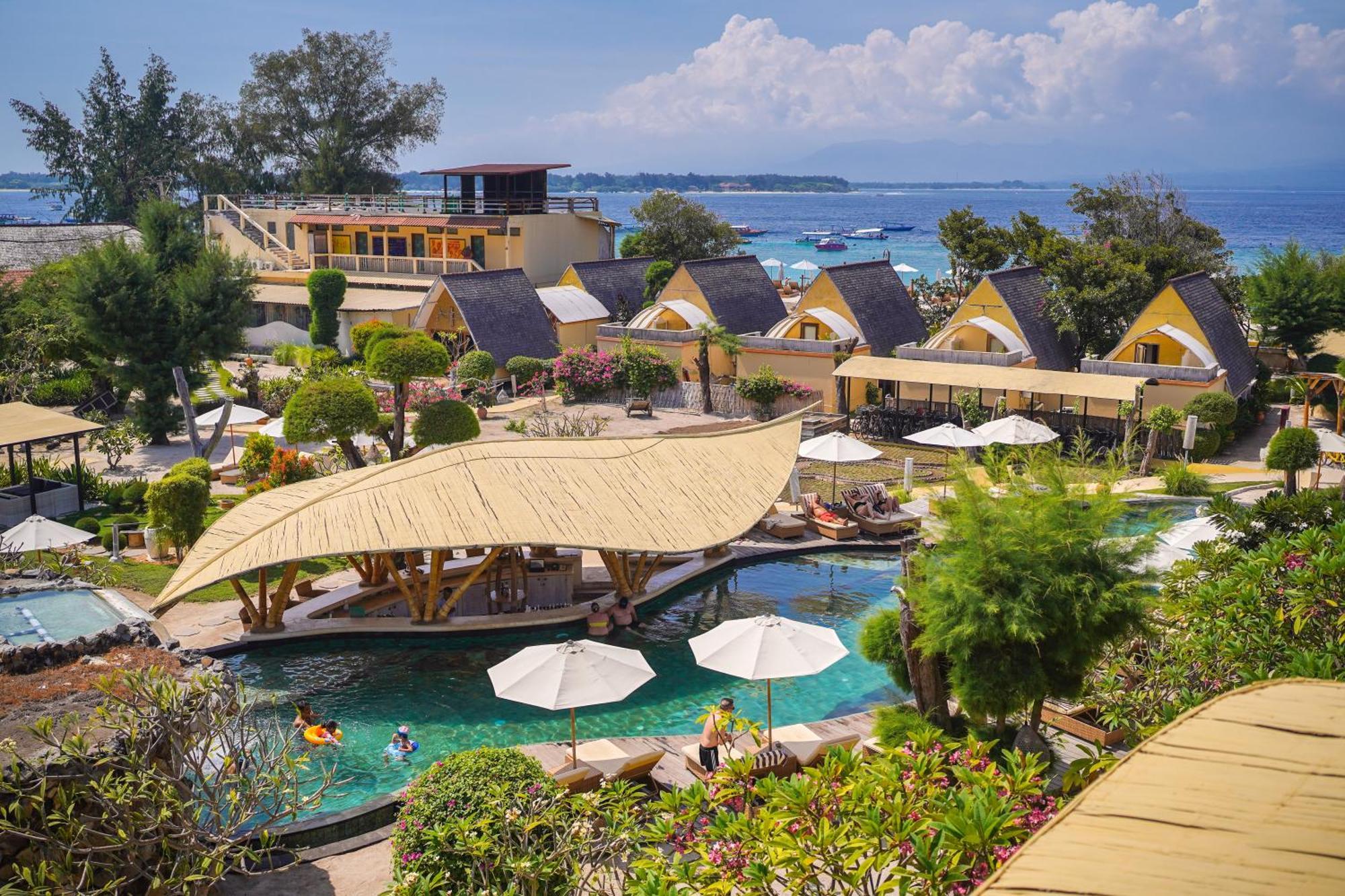 Pearl Of Trawangan Hotel Джили Трауанган Екстериор снимка